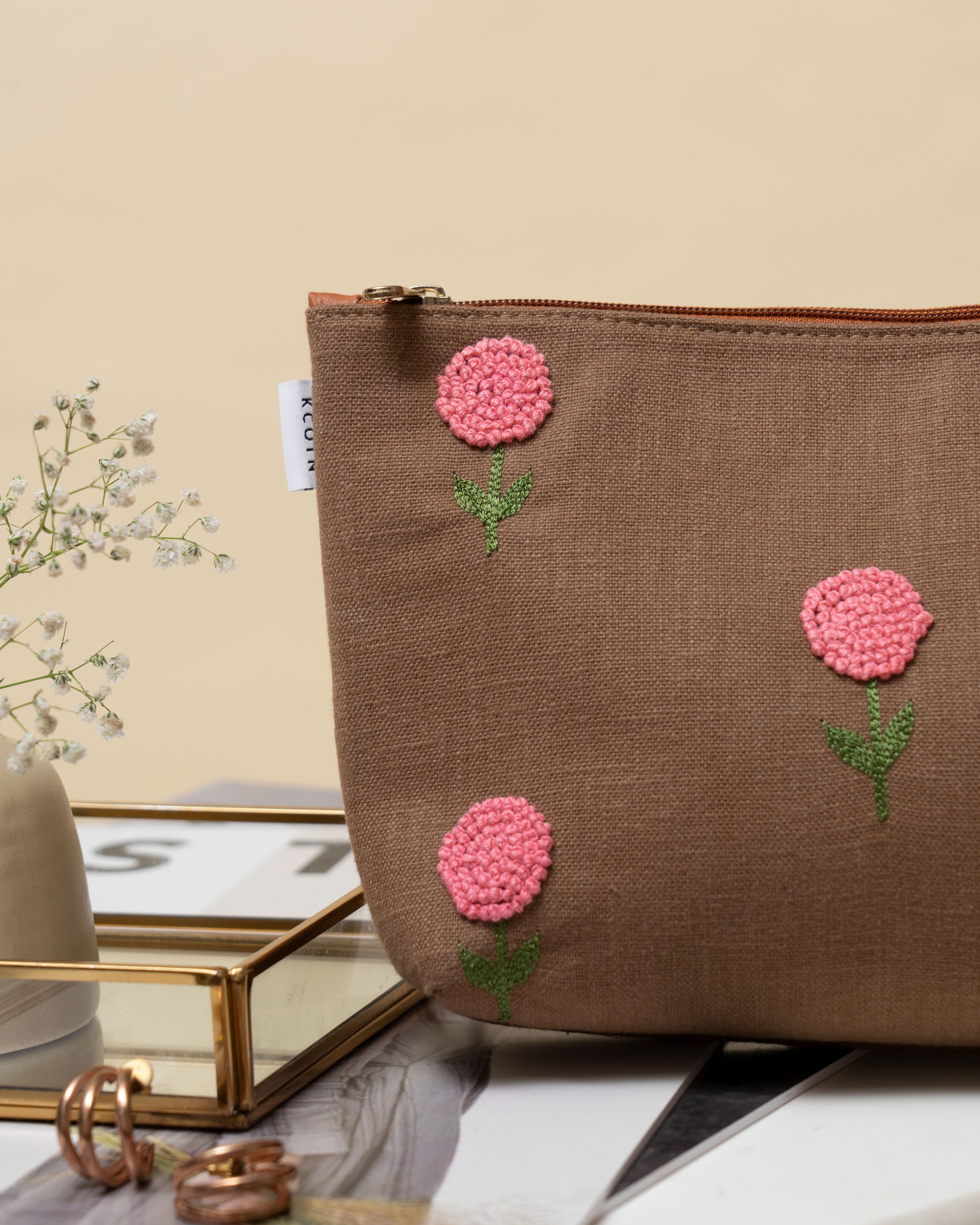 Fuchsia Love Pouch