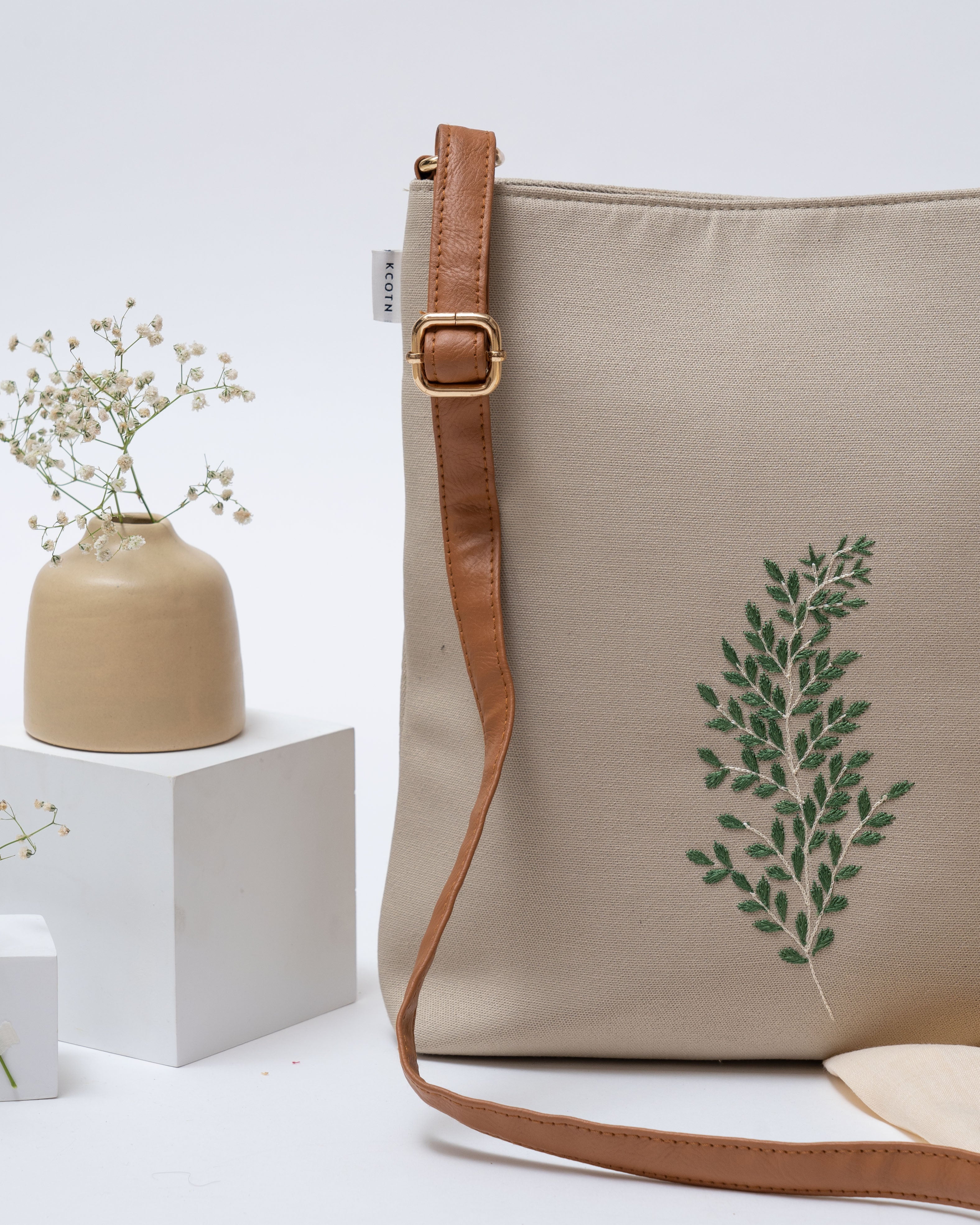 Lush Green Sling Bag