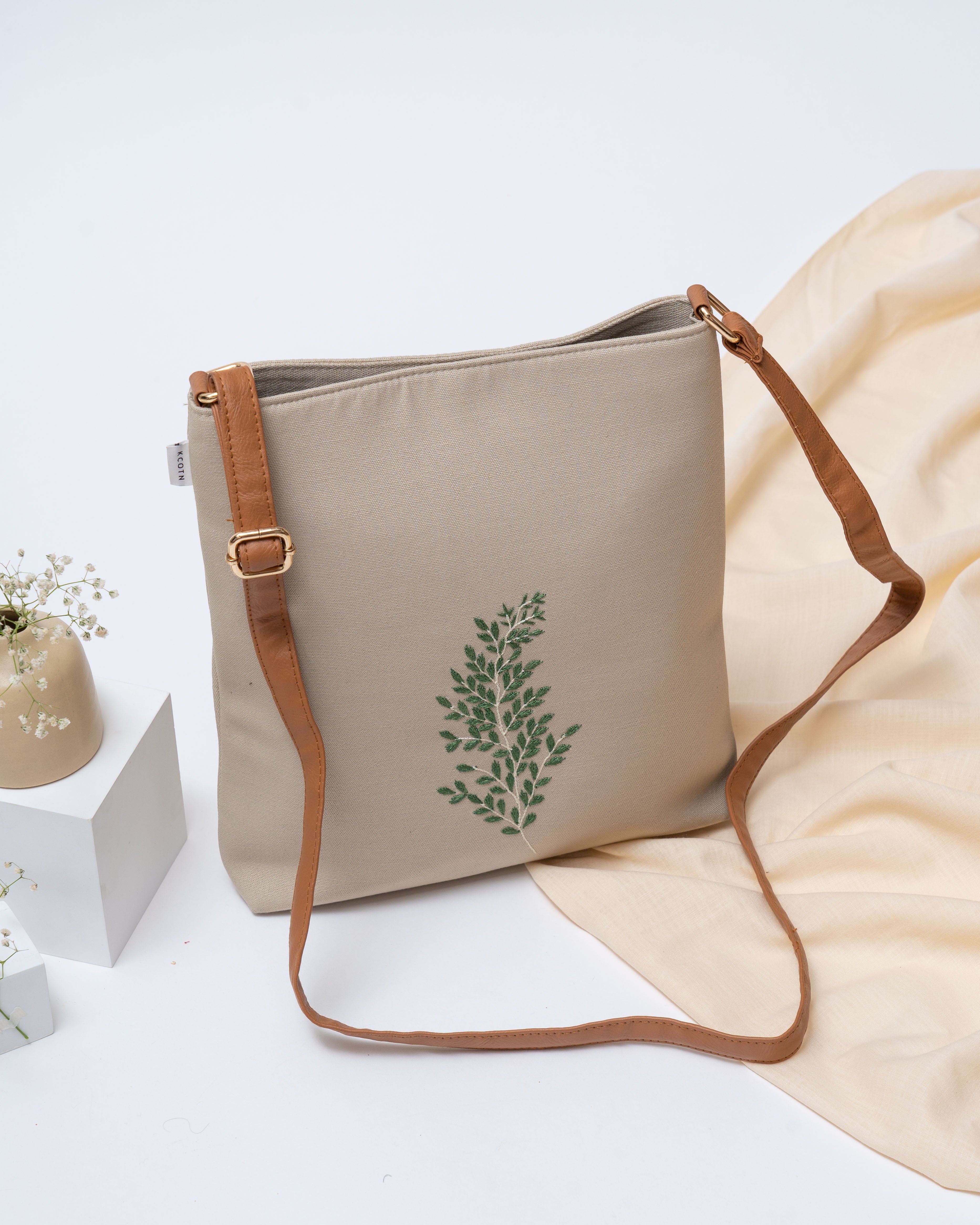 Lush Green Sling Bag