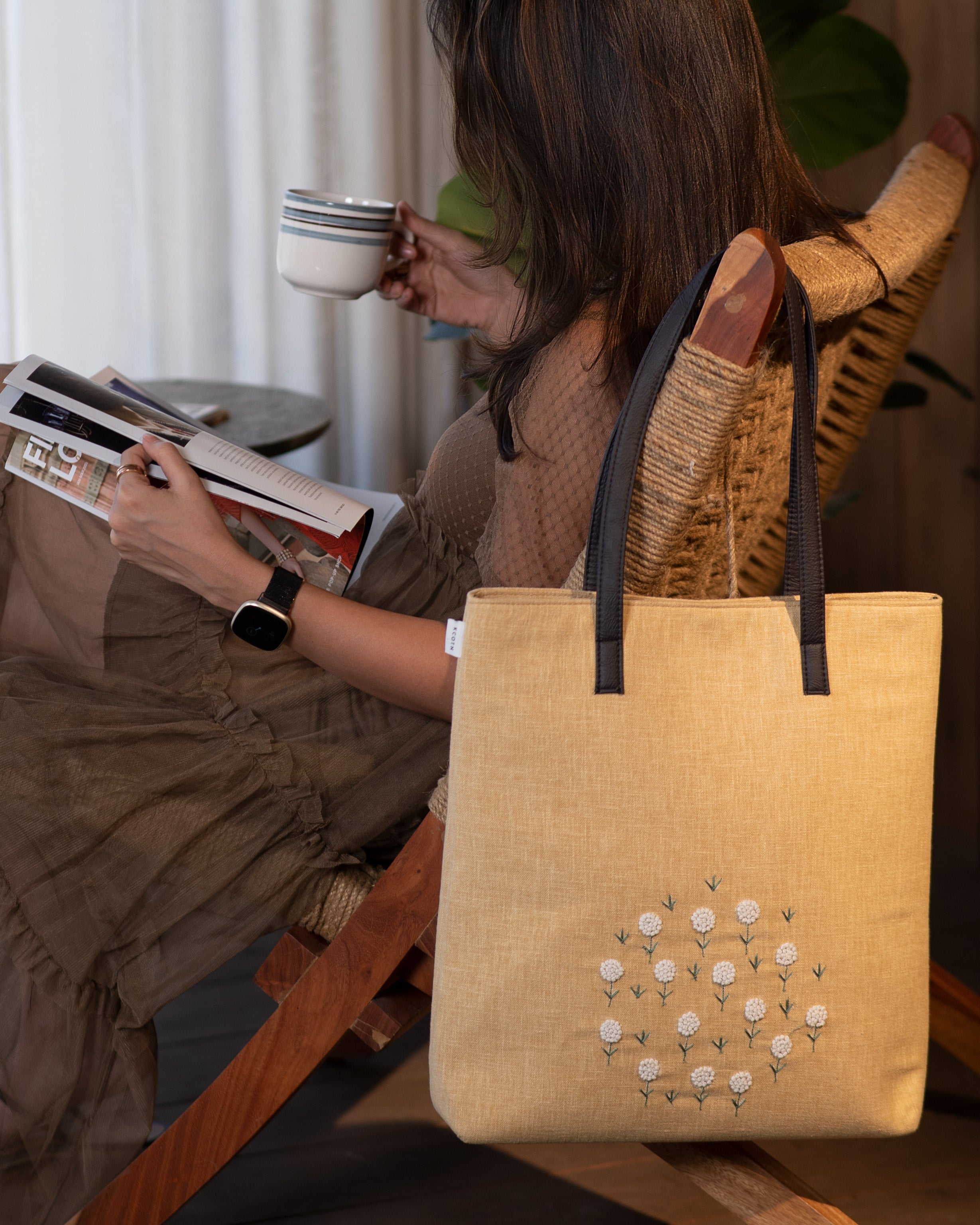 Paddy Field Tote Bag