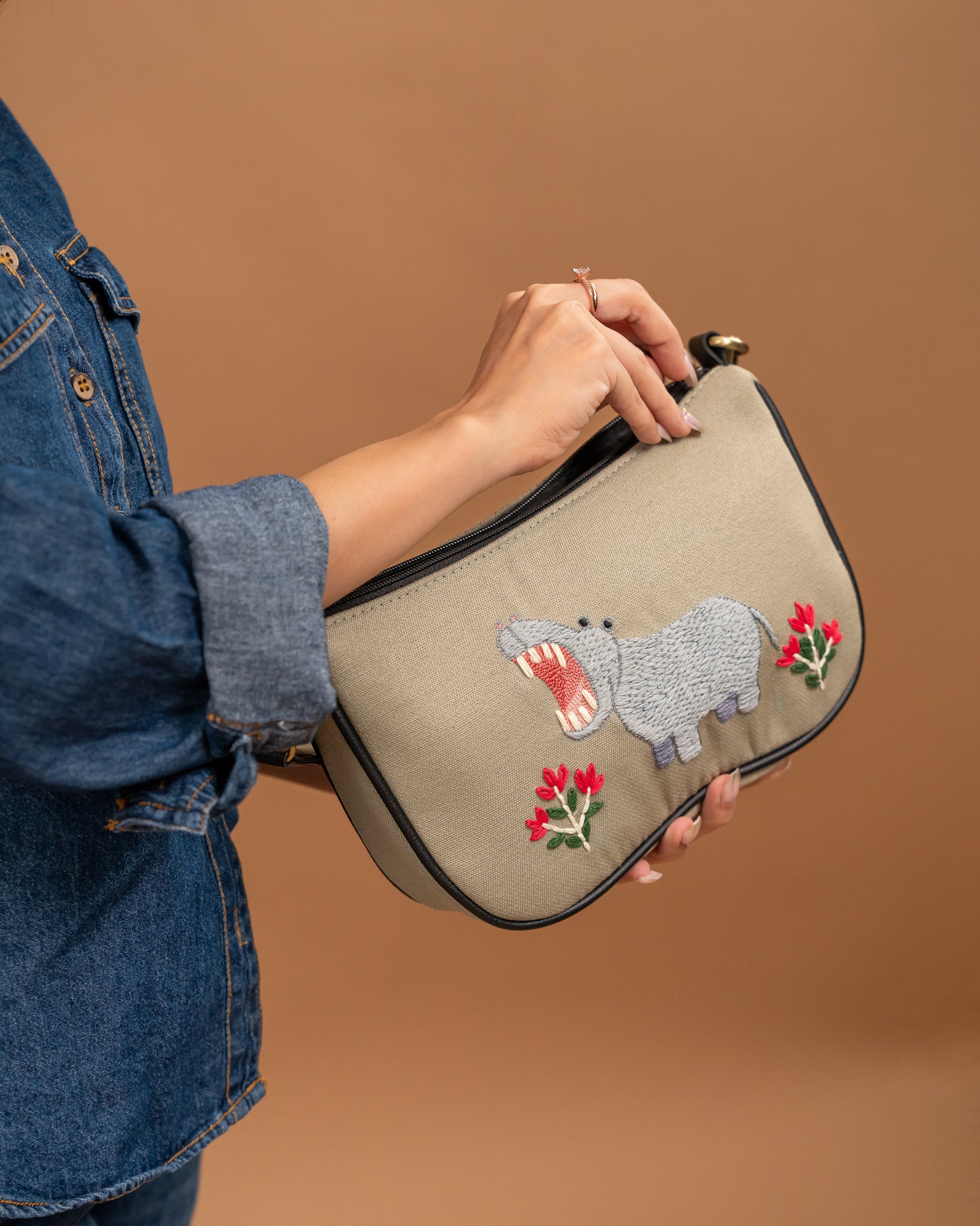 Hungry Hippo Dainty Bag