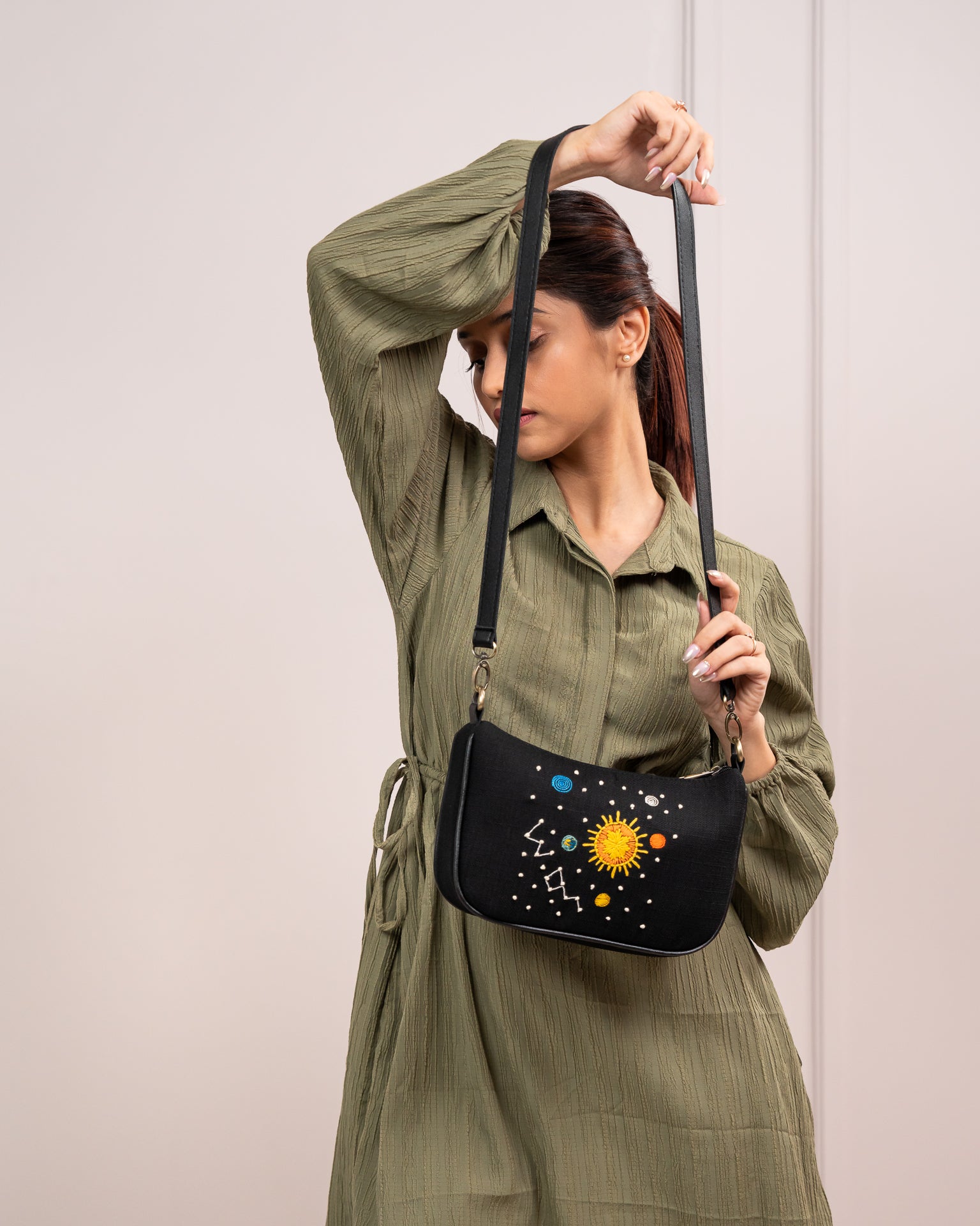 Solar System Dainty Bag