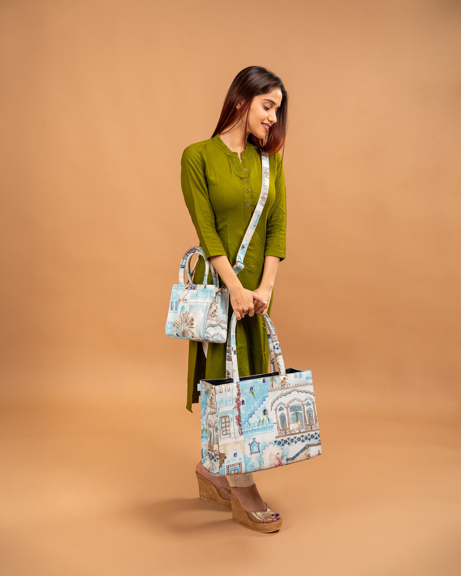 Ranisthan Blue Mini CarryAll