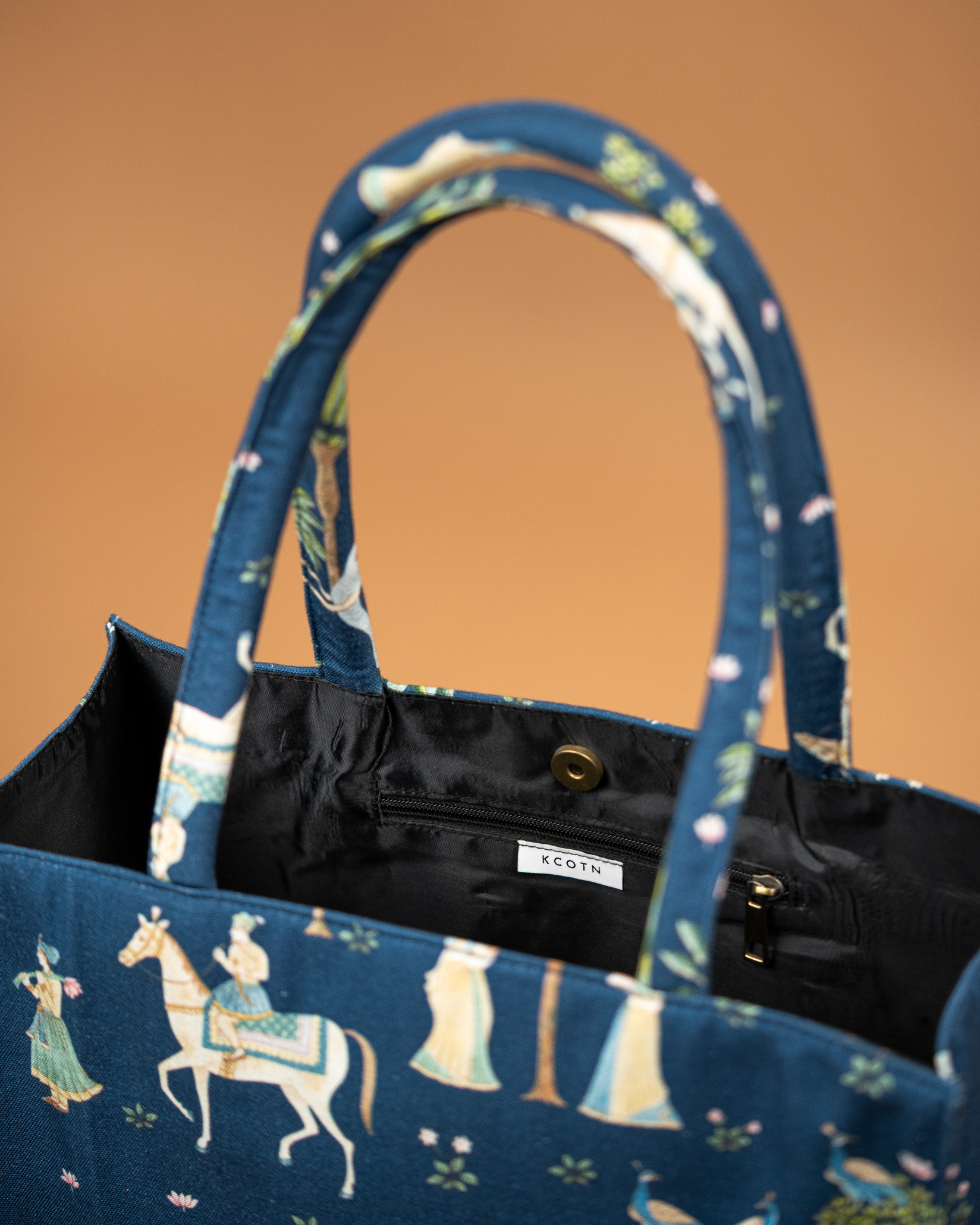 Sakhi Navy Blue City Tote