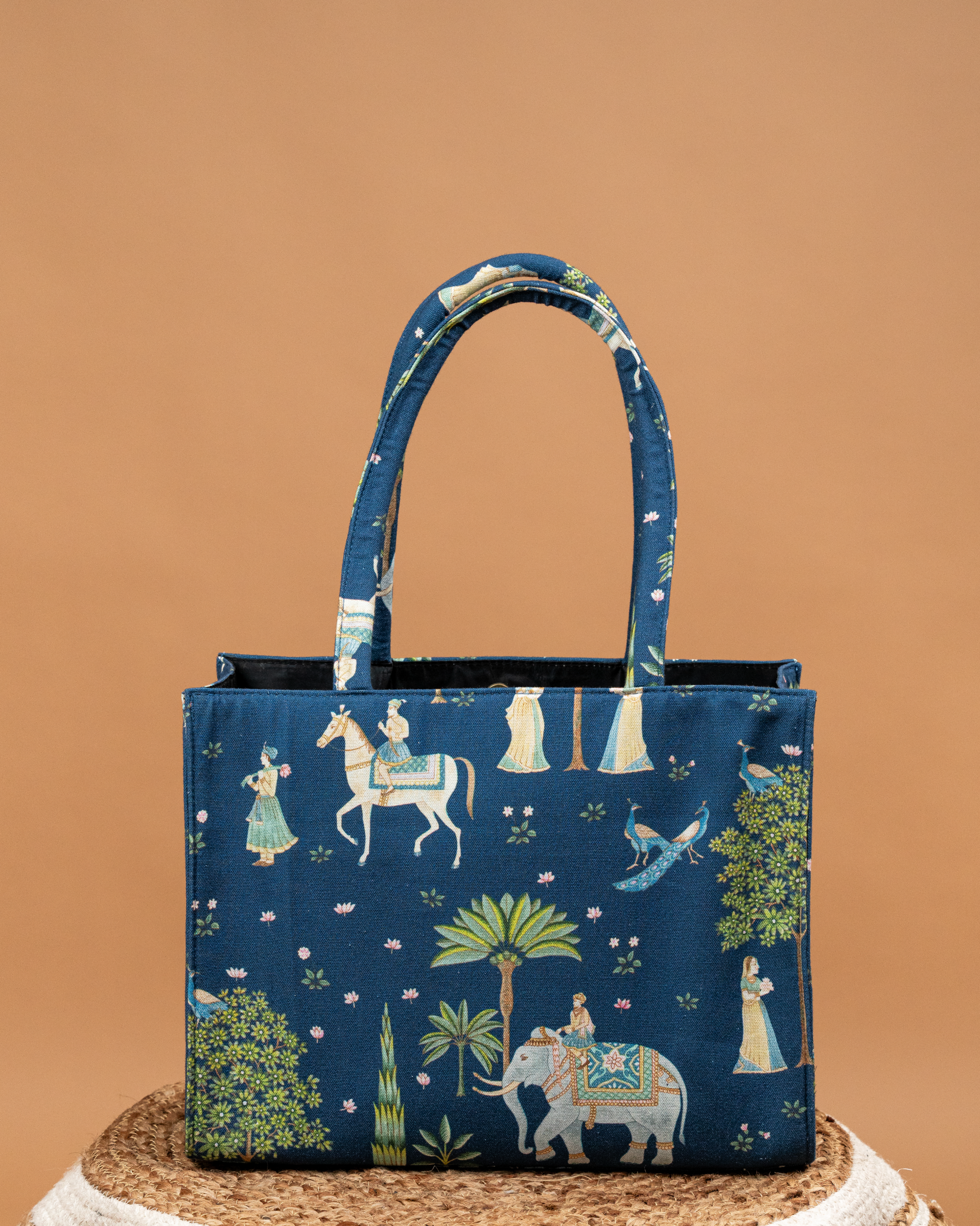 Sakhi Navy Blue City Tote