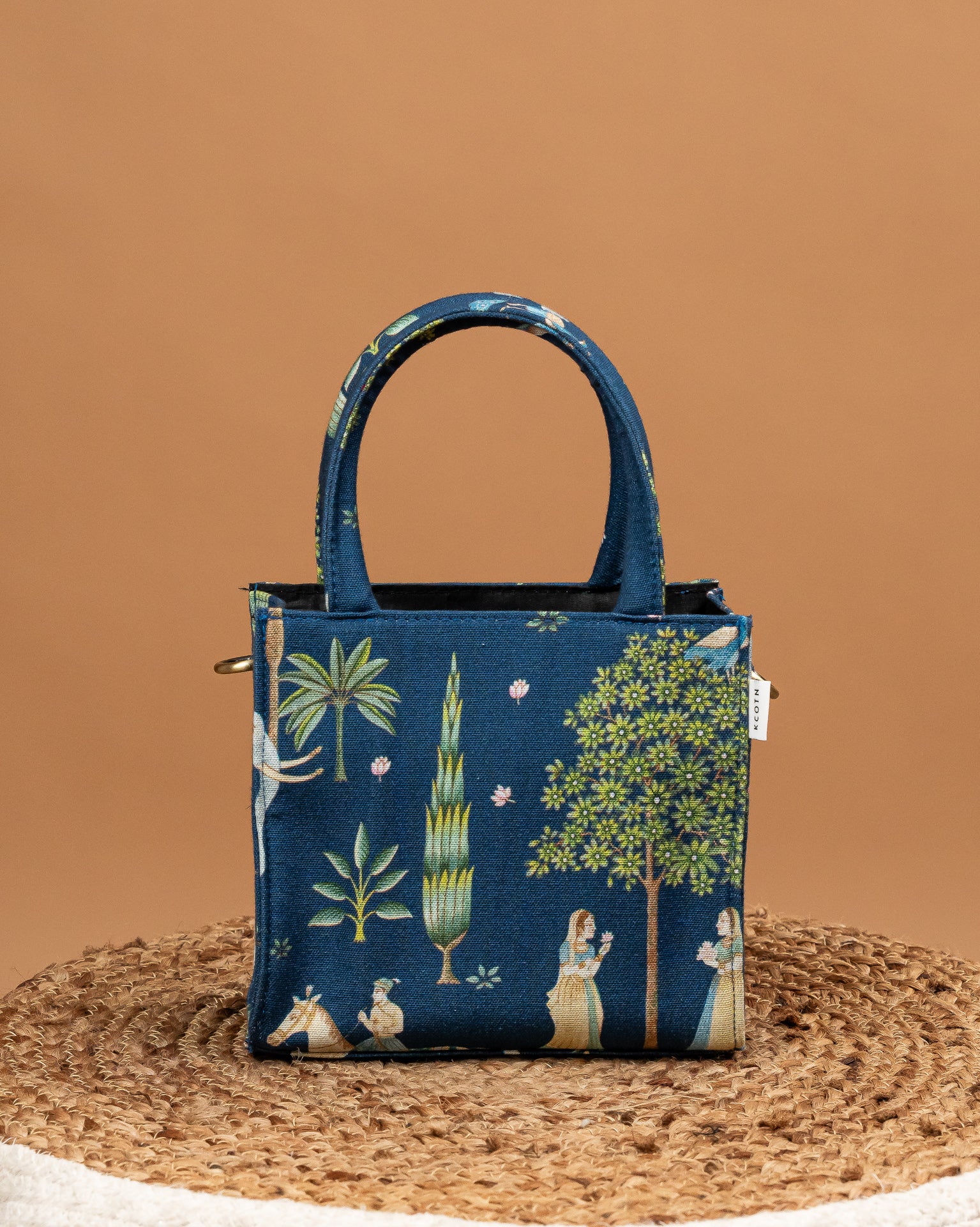 Sakhi Navy Blue Mini CarryAll