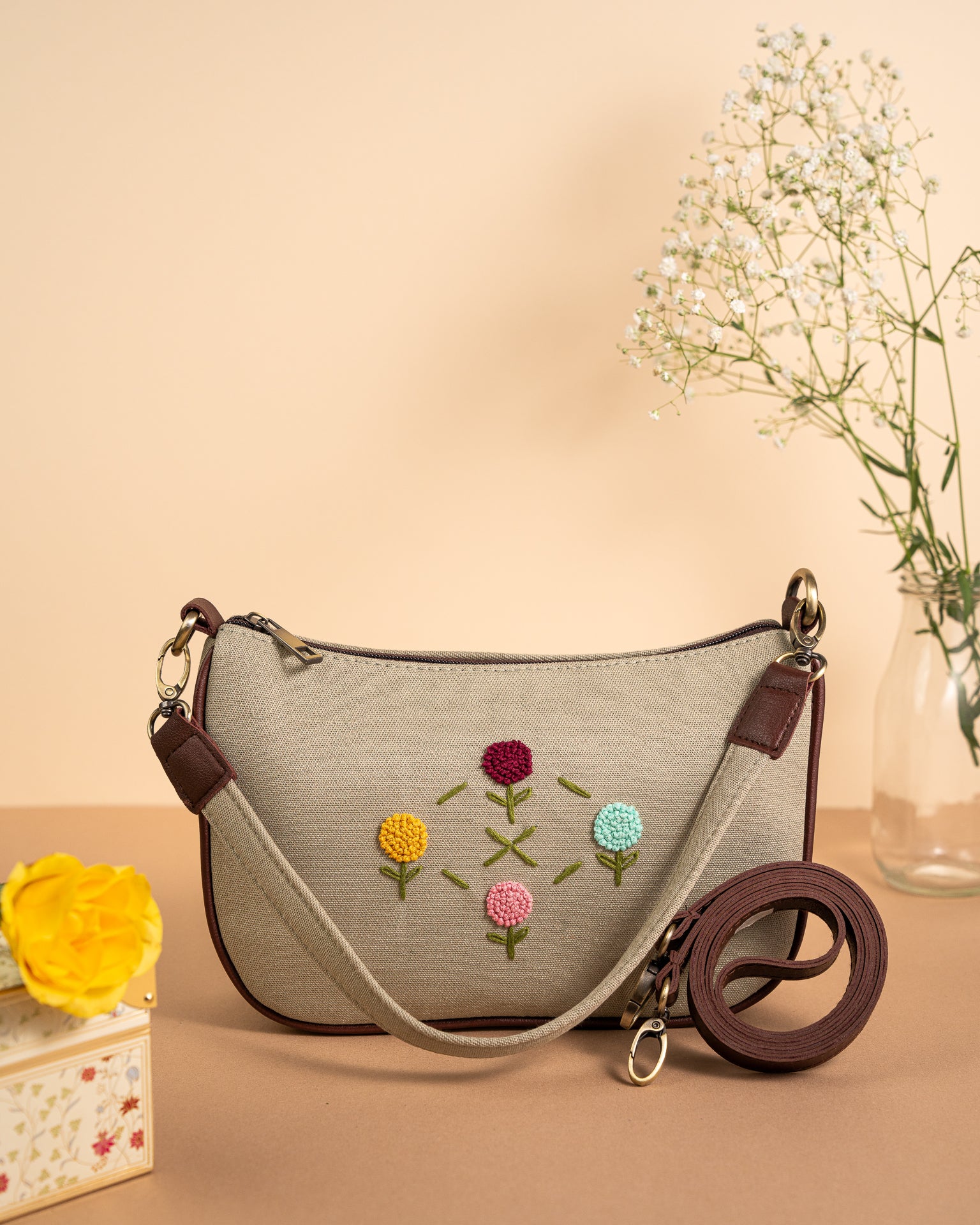 Floral Dainty Bag