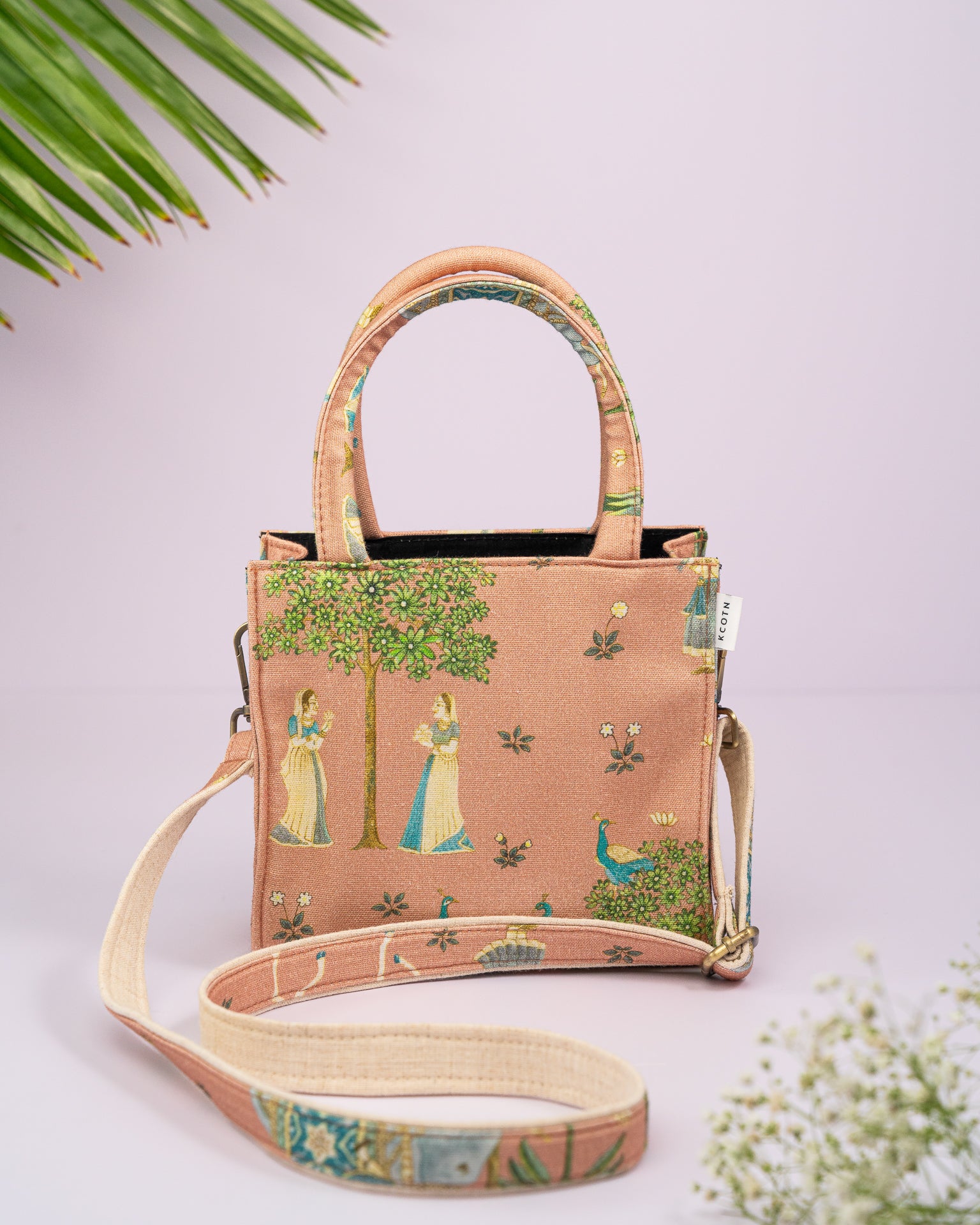 Sakhi Peach City Mini CarryAll