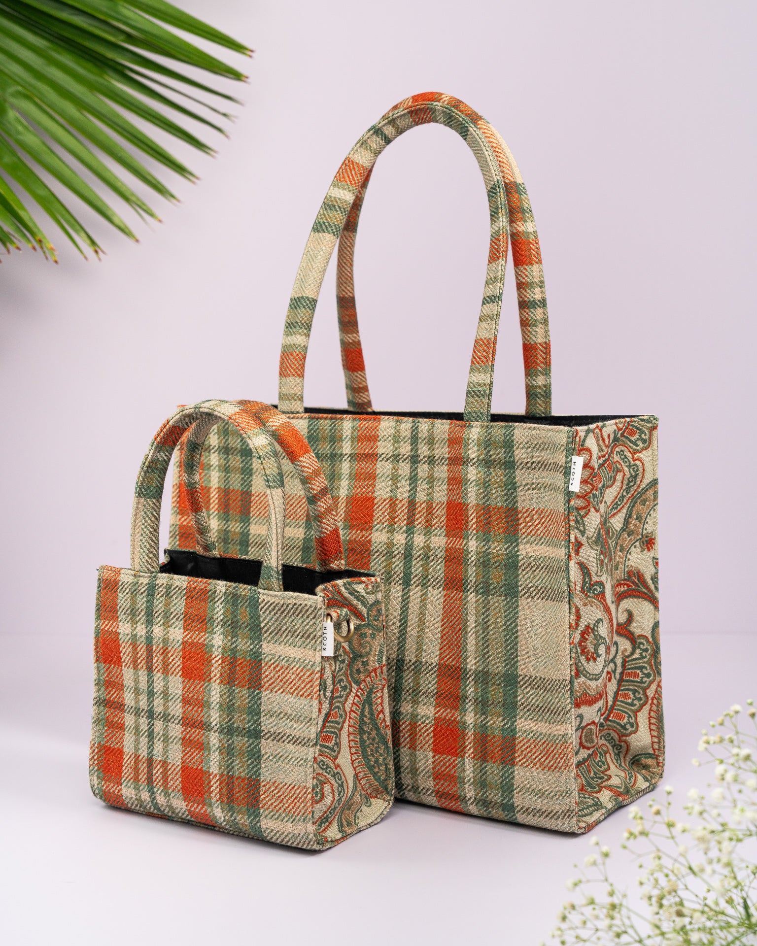 Checkered Charm Mini CarryAll