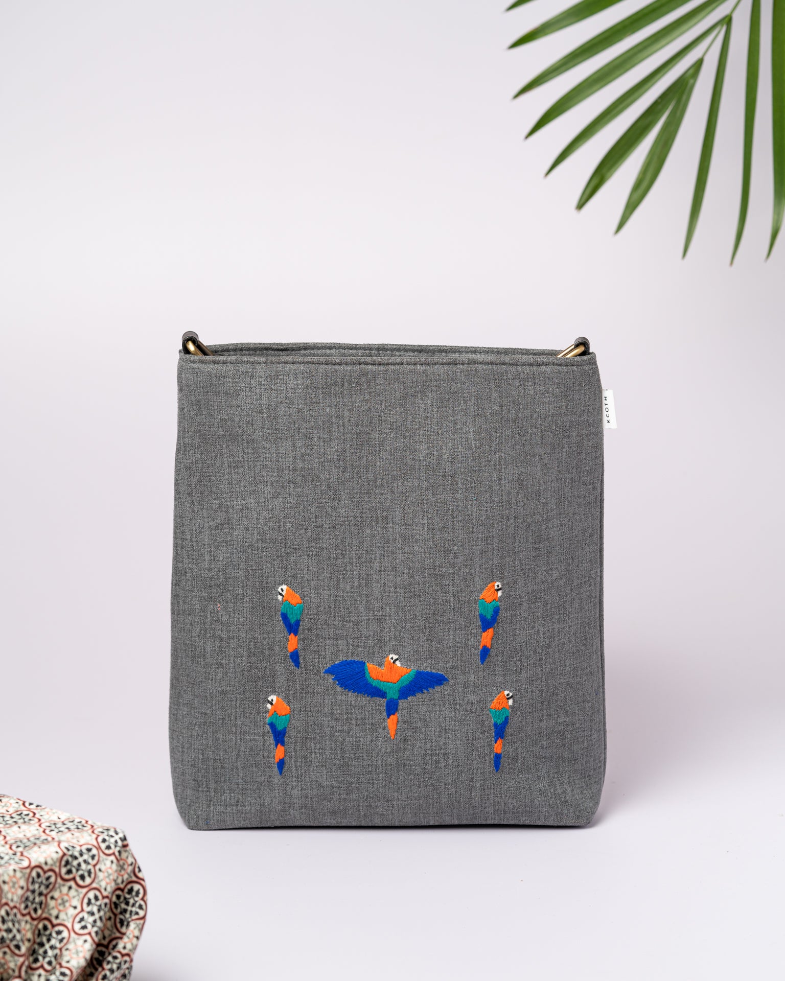 Tropical Bird Sling Bag