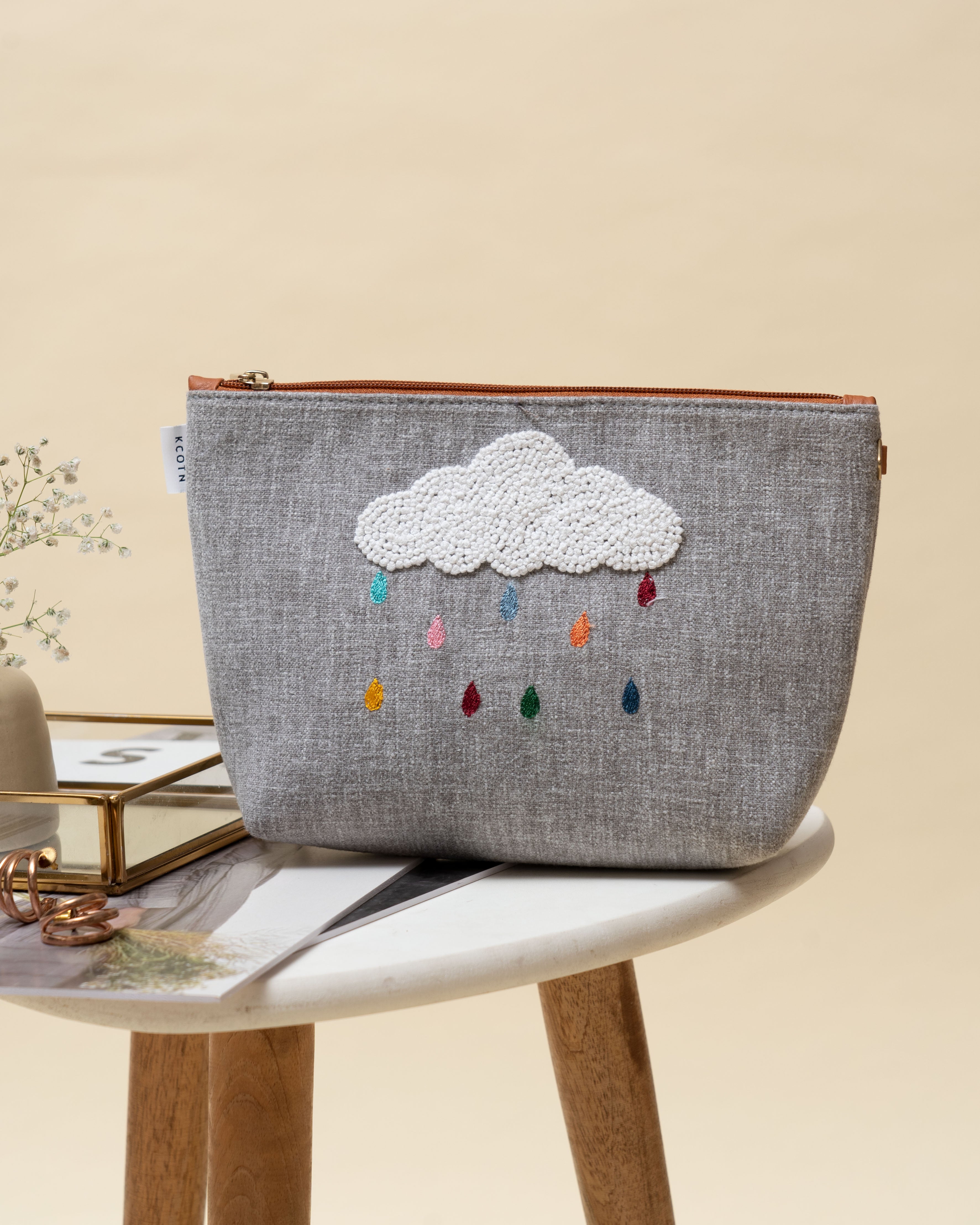 Rain Rainbow Pouch