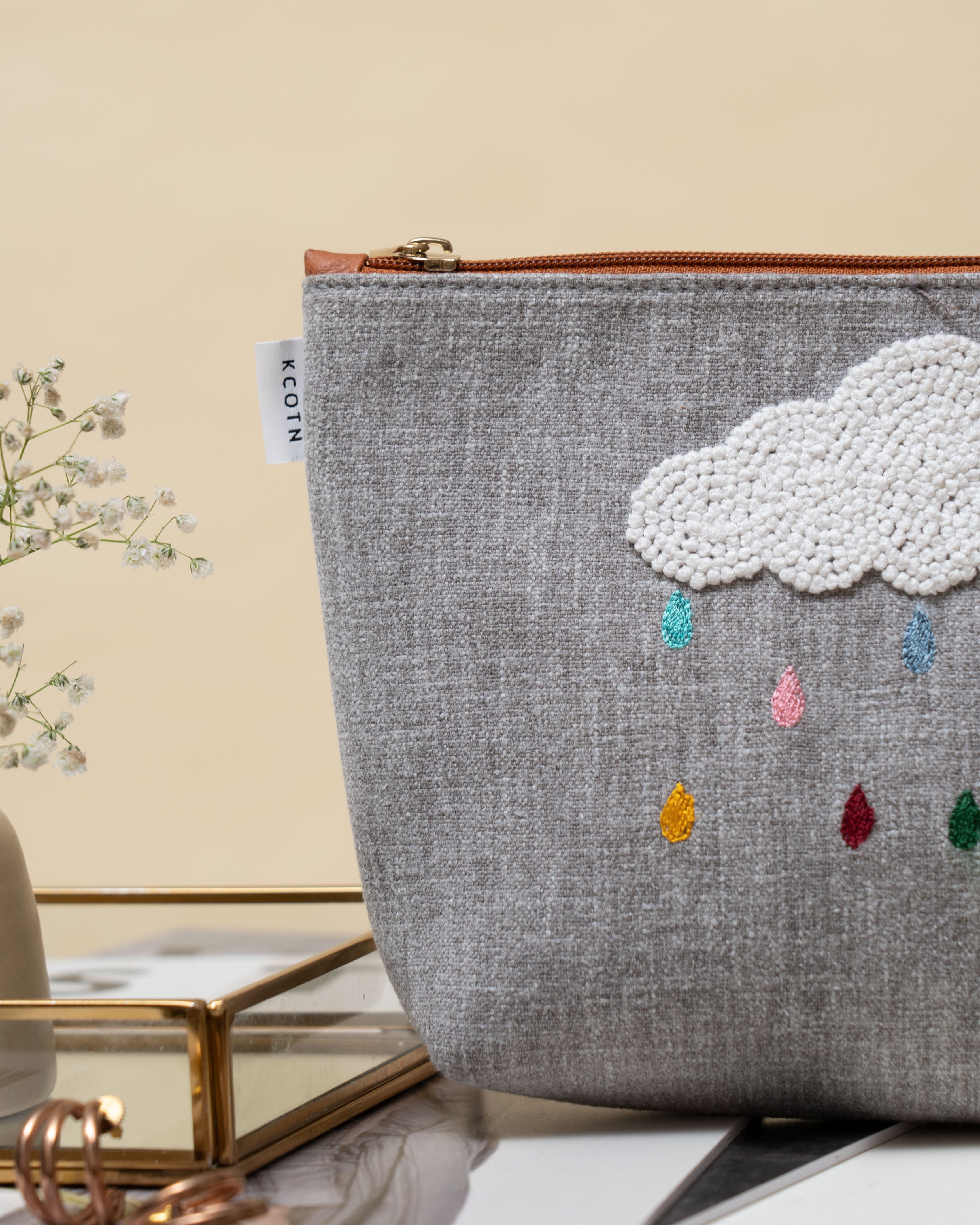 Rain Rainbow Pouch
