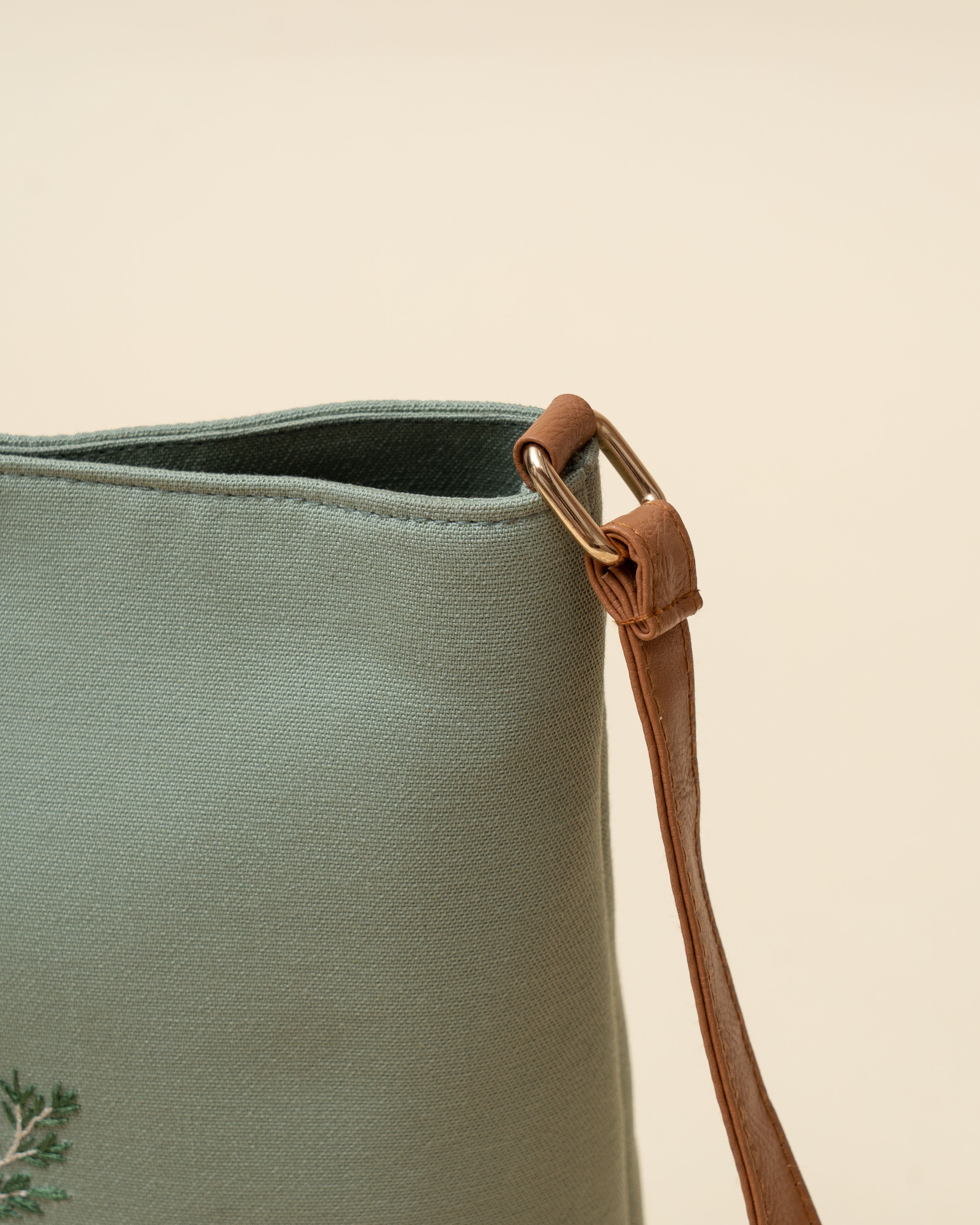Lush Green Sling Bag