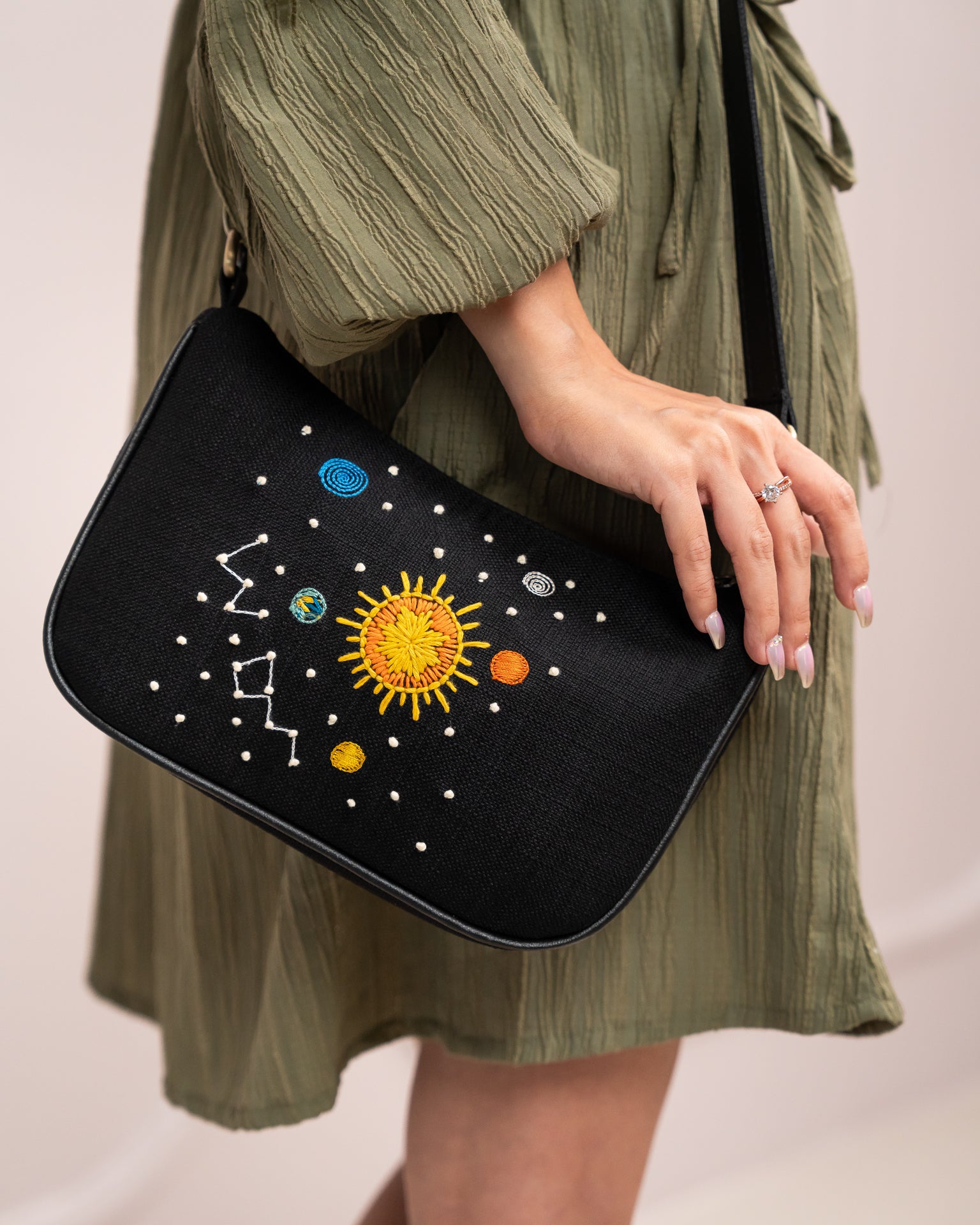 Solar System Dainty Bag