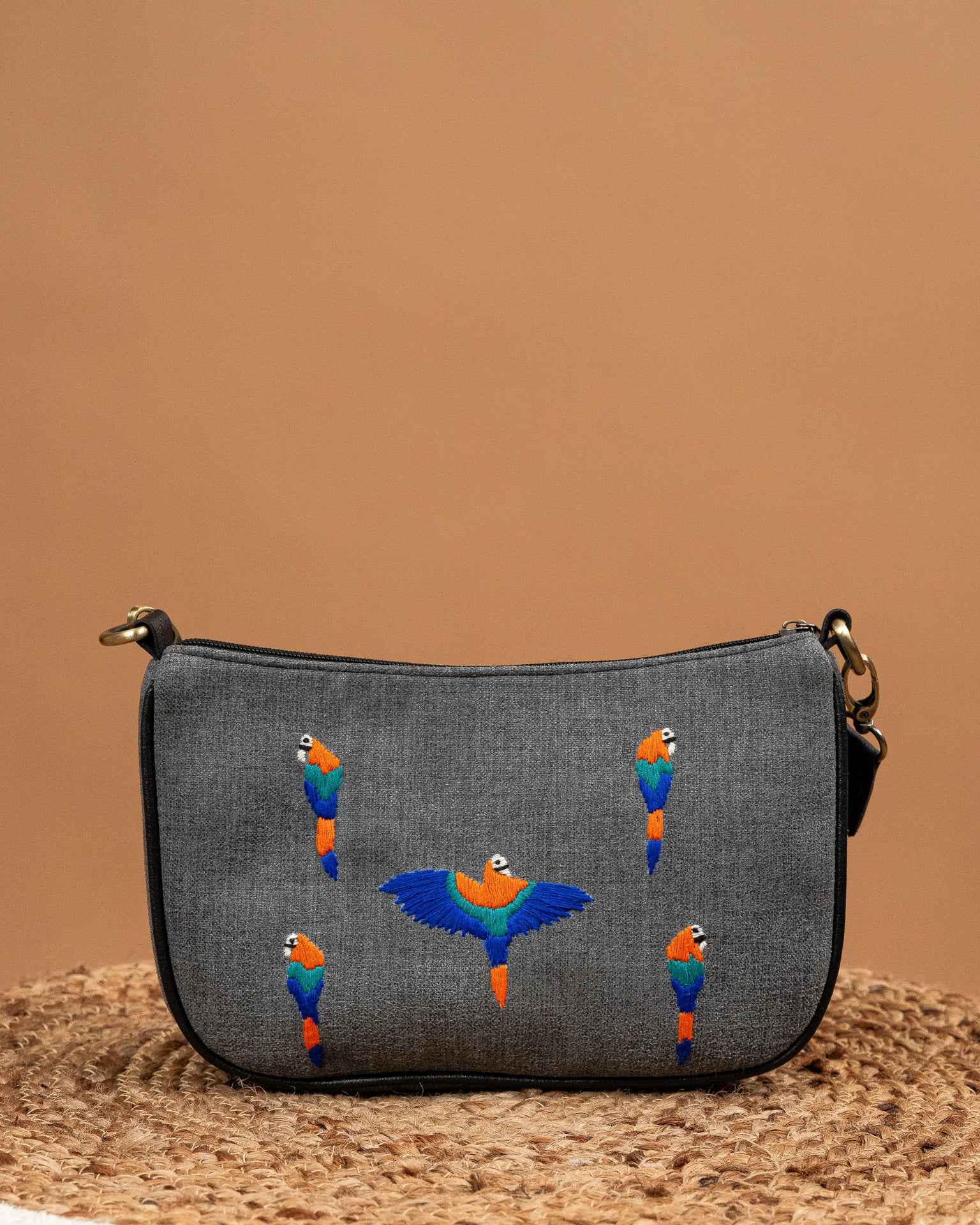 Tropical Bird Dainty Bag